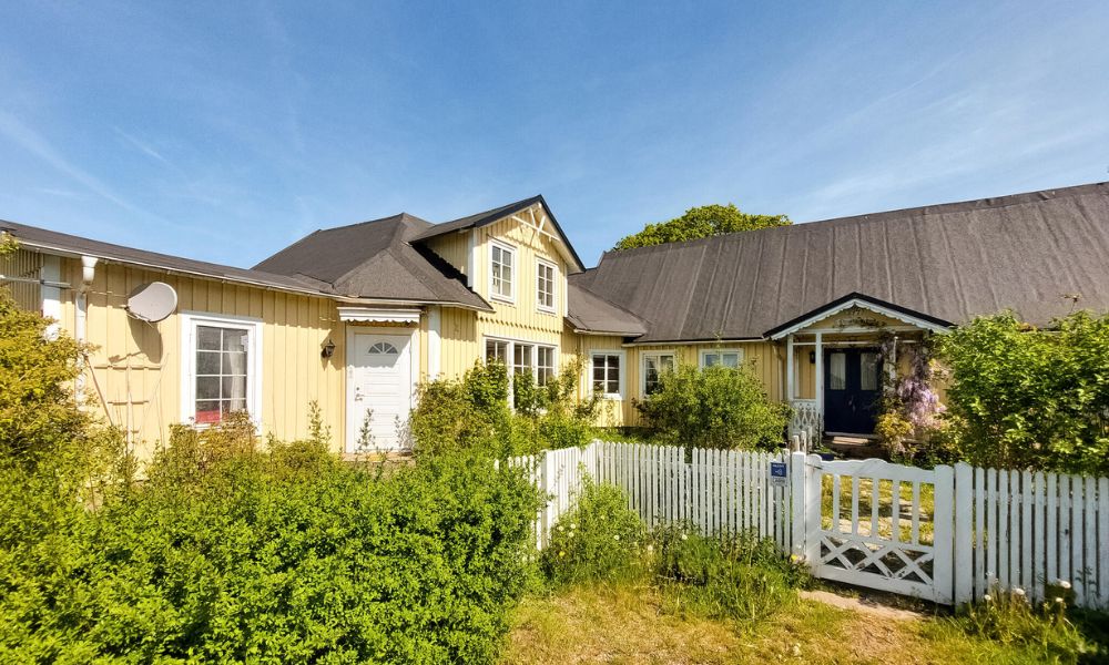 Umzäuntes Ferienhaus in Jonstorp, Schweden