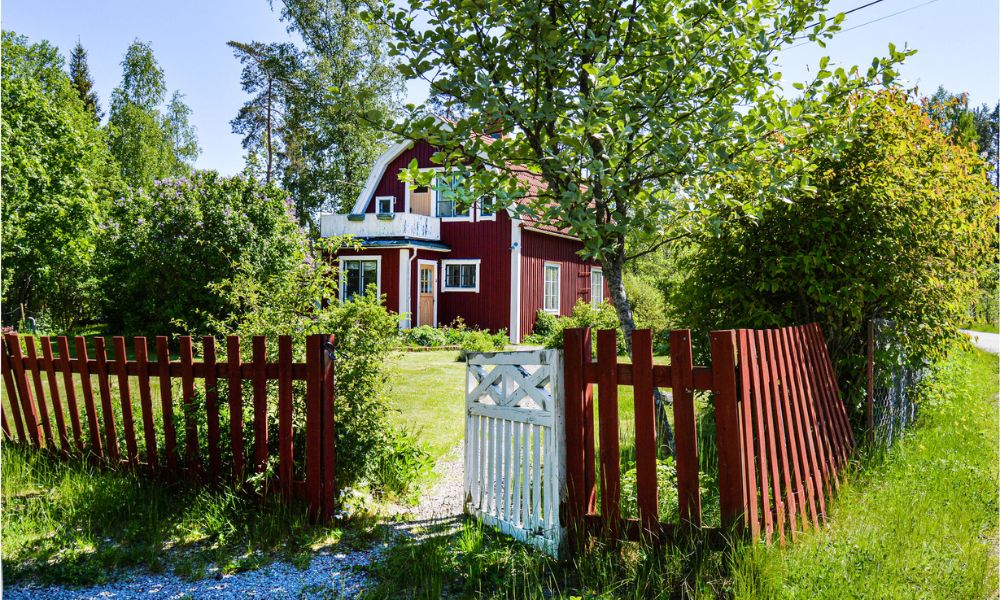 Umzäuntes Ferienhaus in Roslagen, Schweden