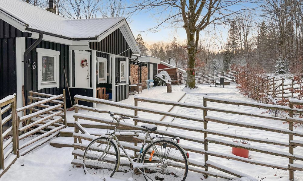Umzäuntes Ferienhaus in Örkelljunga, Schweden