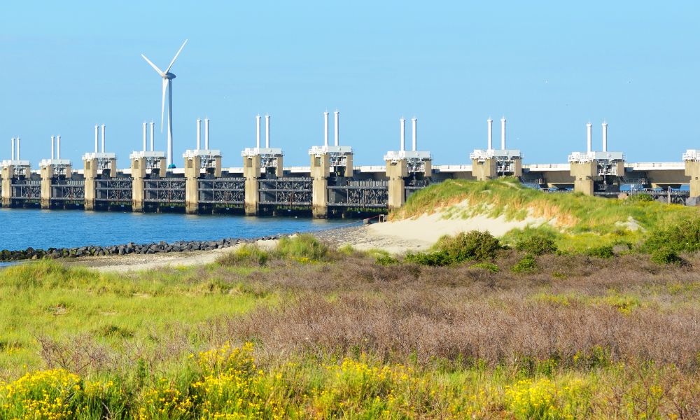 Die Deltawerke und Neeltje Jans