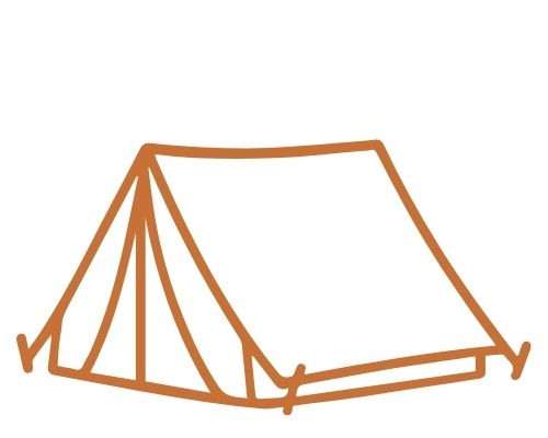 Glamping mit Hund im Safarizelt