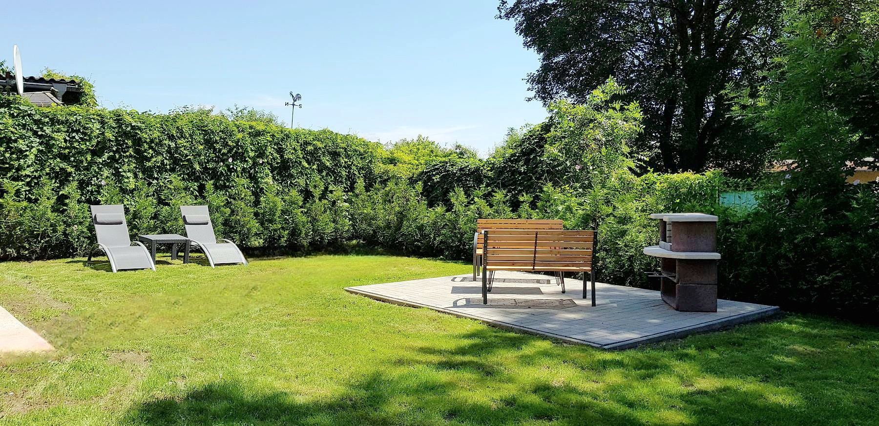 Ferienhaus mit umzäuntem Garten in Blankensee (Deutschland) und 5 Hunde erlaubt